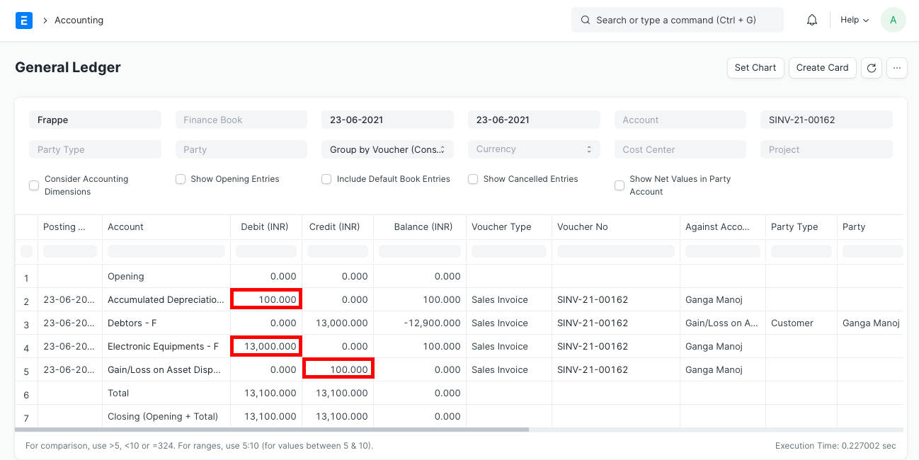 return invoice